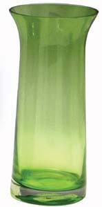 5 tall, 5 opening] A270, Green 12 pk, $6.55/pc, $78.60/cs DB000-85051-RE 10.5 Flare Vase [10.
