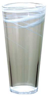 12 Cone & V-Type Glass Page 14 DB000-85019-WH 12 Cone Vase w/spiral Lines [12 tall, 6