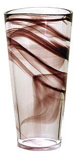70/cs DB000-85018-WH 10 Cone Vase w/spiral Lines [10 tall, 4.