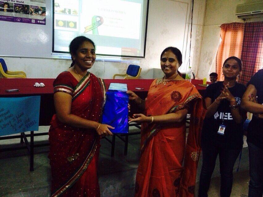 also to the active participants. Mrs.Ch. Srujana,Faculty of IT Dept.