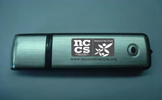 June, 2011 Began distribu1on of the Beyond the Cure Survivorship video Flashdrives continue to be