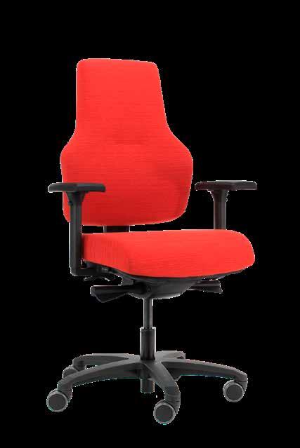 Ergonomic chairs for: desk & reception Work in a healthy way, without pain Score At Work Because sitting healthy and working comfortable is important at the reception too.