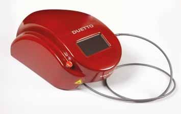 Products Laser therapy Duetto Diode laser module with dual wavelength. 0068 Duetto is a power laser therapy module designed for pain therapy and photobiostimulation.
