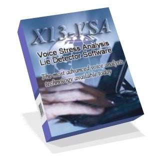 Now You Can Turn Your Computer or Laptop Into A Truth Verification Device The next generation of X13 VSA A high accuracy and easy to use truth verification device The world's Nr.