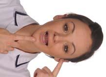 AVOID: Excessive chewing (e.g. Nails, gum, pen tops & your cheek). This stops the jaw from having a rest. Excessive mouth opening (e.g. Yawning).