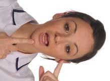 3. Goldfish Exercise 2 (partial opening) 1. Keep tongue on the roof of your mouth. 2. Place one finger on each TMJ. 3.