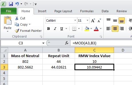 There was only one reasonable possibility when the spreadsheet for Literature-Real Samples tab was sorted by accurate mass RMW.