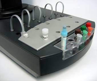 Multiplate mounting the cell pipetting inlet 2 sensors,