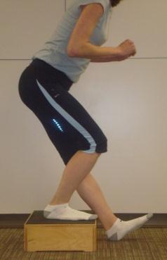 foot rotation, and shifts back into hip and knee flexion.