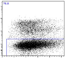 5 15 25 d Isotype Stroma Fwd scatter (x) L