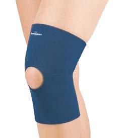 Knee *Pull-On Neoprene Knee Sleeve Open/Closed Standard pullover neoprene knee sleeve. Single layer front when added compression is not needed.