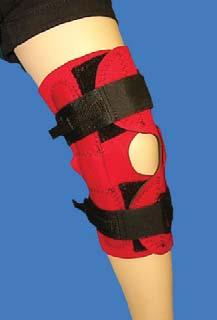 circumferential straps Medial and lateral spiral stays PK64 KNEE MATE and comfort Upper and lower