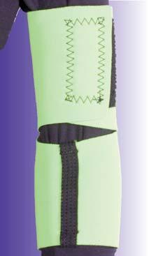 C-ME PROSTHETIC COVER SLEEVES FOR AMPUTEES Made in the U.S.A. of the finest quality of Spandex and Lycra materials.