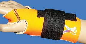 PW1 ACTION WRIST SUPPORT Hook and loop closures Circumferential strap