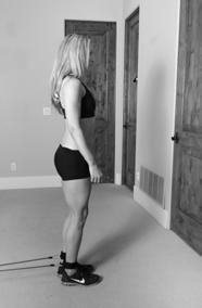 RESISTED WALK LEG EXERCISES 1.) Attach the door anchor to the bottom of the door. 2.) Stand 2-3 feet away from the door, attaching the ends of the resistance bands to both ankle straps.