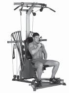 Abdominal Exercises Seated (Resisted) Abdominal Crunch Spinal Flexion Rectus Abdominus; Obliques Seated facing outward Center Cross Bar Narrow Pulleys Lift your chest, keep your knees slightly bent