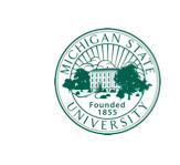 Students requiring accommodations for exams: Persons requiring accommodations should contact the Resource Center for Persons with Disabilities (RCPD) at Michigan State University prior to the
