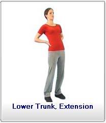 The following exercises are gentle enough to be done and help alleviate acute pain: Stand straight with feet apart.