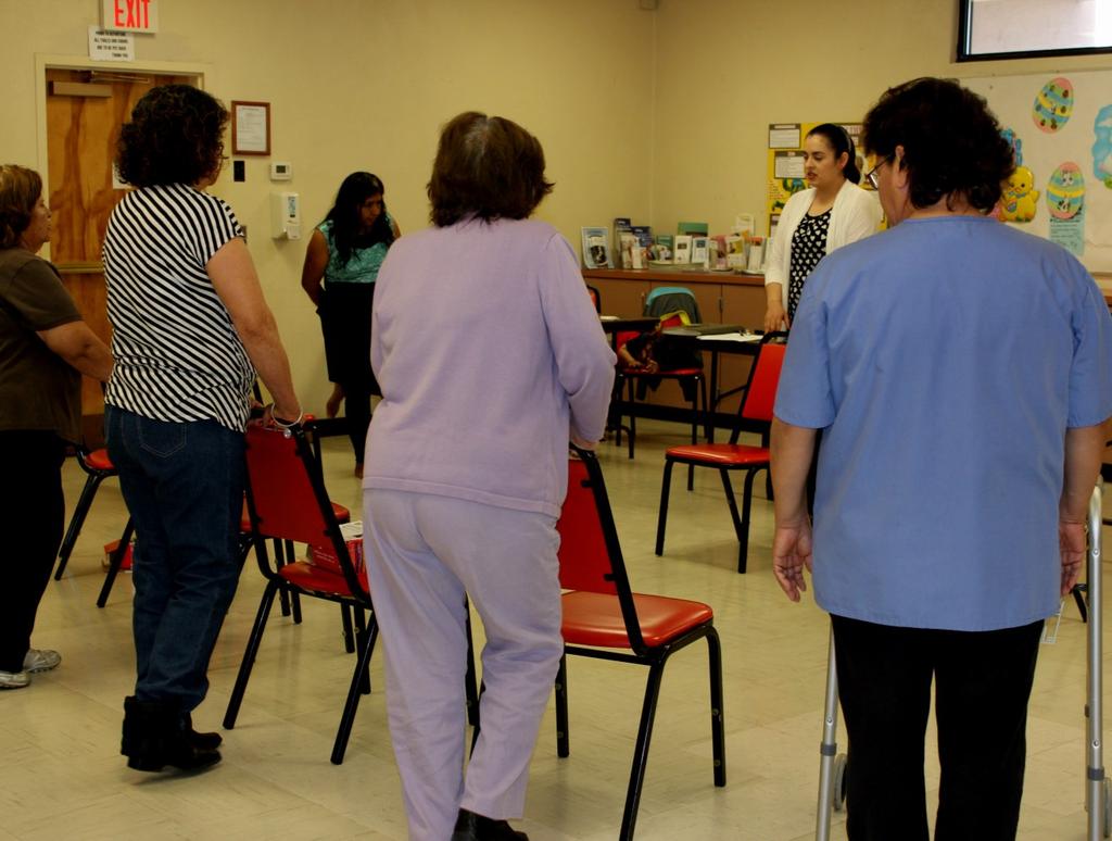 STEP FOSTERS EXCITEMENT ABOUT PHYSICAL ACTIVITY Seniors participating in STEP class at the Richard Prado Senior Center STAYING HEALTHY THROUGH EDUCATION & PREVENTION ( STEP ) Kern County Aging and