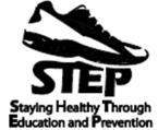 The STEP program provides a welcoming environment, promotes positive group dynamics, emphasizes safety through body awareness, social support, goal setting, and exercise principles.