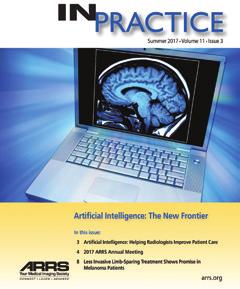 Member Publications InPractice As our quarterly flagship publication, ARRS InPractice is your consummate resource for the