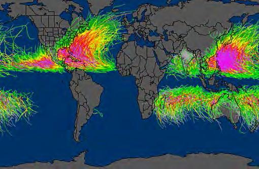 tropical storms 1951-2007