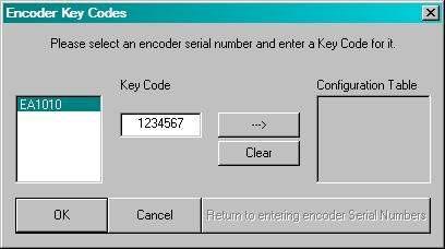 First Time Run: Entering Key Codes If this is the very first time you are using your MyoTrac Infiniti unit with your computer, you are required to enter key codes.