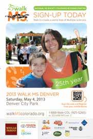 indd 1 1/31/13 11:46 AM THANK YOU TO OUR 2013 COLORADO BIKE MS SPONSORS!