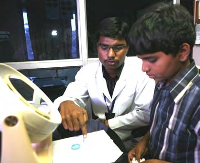 It is estimated that there are only about 8000 fully-qualified Optometrists in India, amounting to approximately one Optometrist for every 1.25 lakh population (source: www.optometryindia.com).