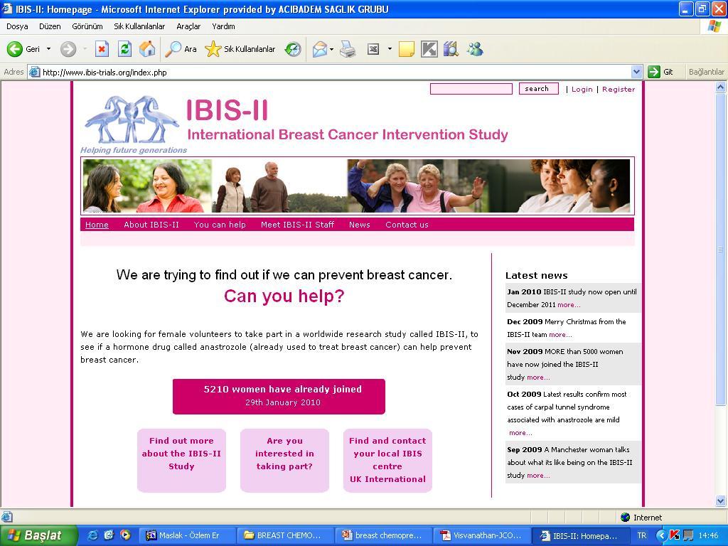 IBIS-II 6,000 pstmenpausal wmen at increased breast
