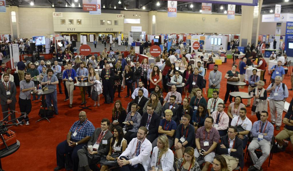 THE EXHIBIT HALL EXPERIENCE OMED17 buzzed with excitement from the Opening Reception to the close of the exhibit hall. Don t miss out on this year s opportunities!
