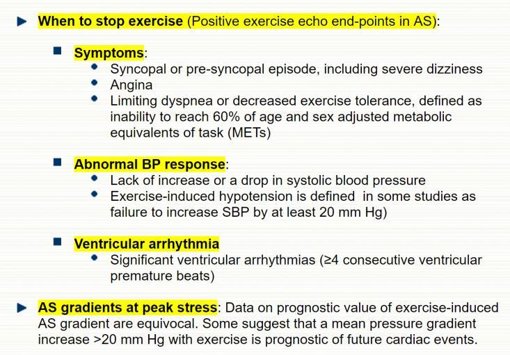 exercise stress testing in symptomatic patients with