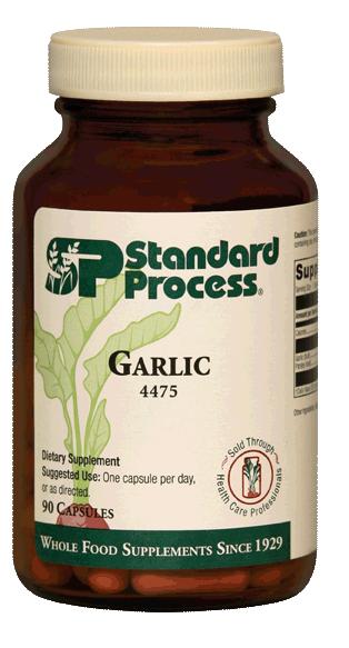maintenance Cholesterol and lipid support already within a normal range Garlic Well-documented for cholesterol, platelets and fibrinolysis Contains alliin; when crushed or chewed, this