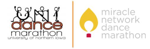 University of Northern Iowa Dance Marathon Constitution Last Updated: August 21, 2016 ARTICLE I Name The name of this organization shall be University of Northern Iowa Dance Marathon hereafter