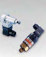 Pressure switches IC, PSCK-series Collet-Lok product line Swing clamps Shown: PSCK-8, IC-51 Reliable electrical control of hydraulic power Compact design minimizes space requirements on fixture