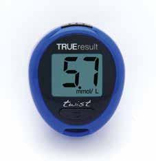 1 Accurate, precise with quad-electrode technology Two fill-detect electrodes ensure adequate blood
