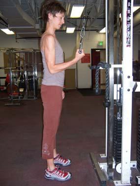 Standing Exercises The following are position techniques that should be observed when performing any standing strength