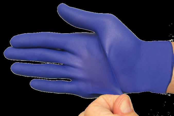 Textured fingertips enable grip even when wet Helps deliver savings over most other nitrile exam gloves Tested for use with various lab chemicals and chemotherapy drugs Textured fingertips Natural