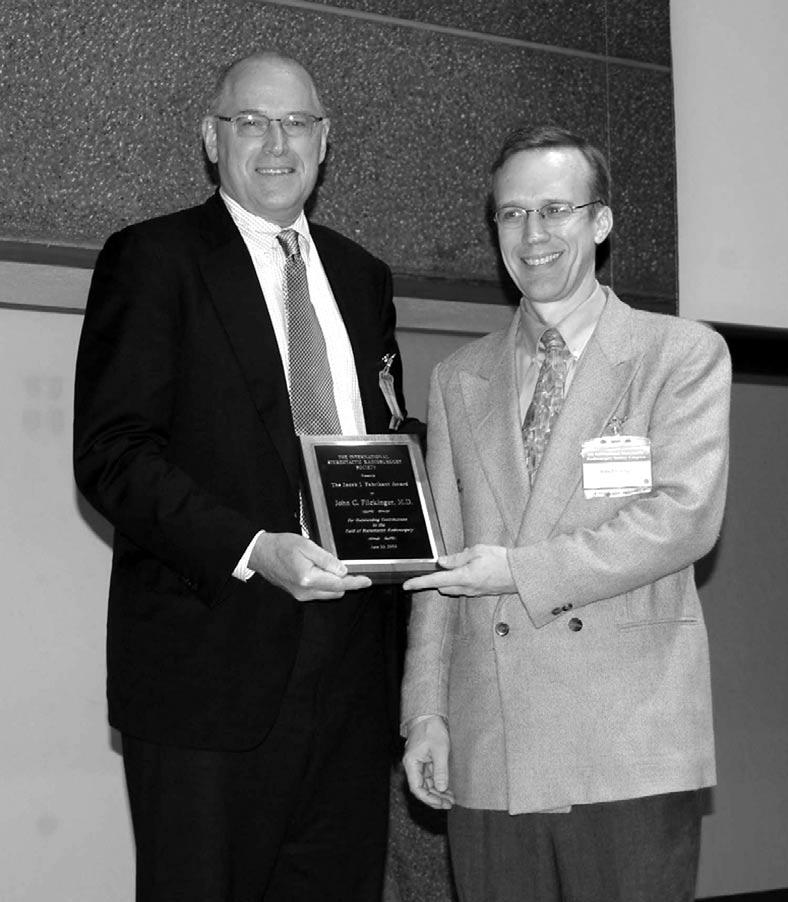 The Jacob I. Fabrikant Award a b Dr.