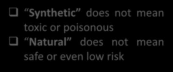 (Poisons are not harmful at a sufficiently low dose) An apparently