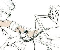 examines my files and informs me of the interventional treatments which may be
