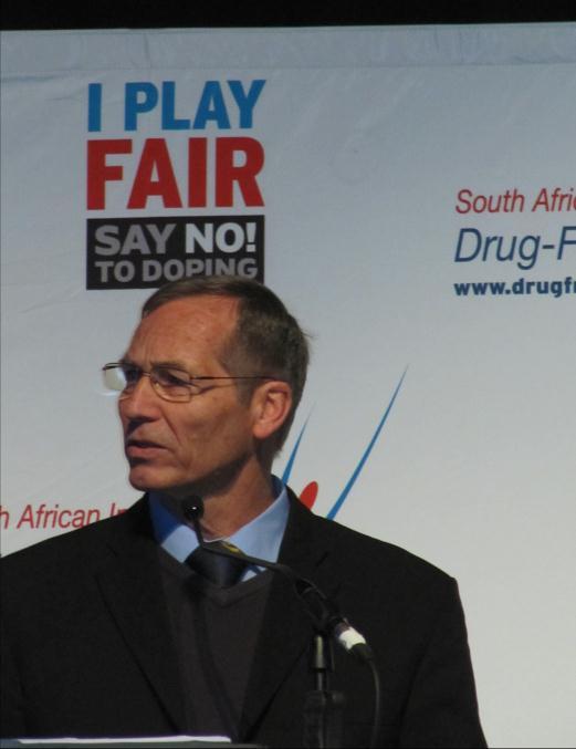 Today Pieter VD Merwe, A Doping Control Supps not regulated by govt Labelling issues on
