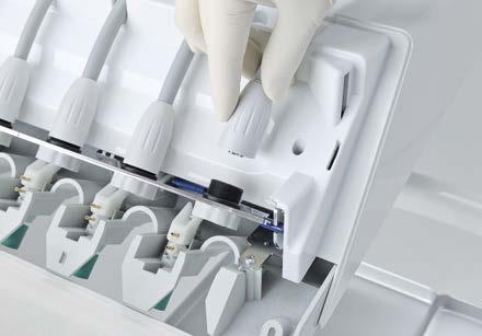 minimise any risk of contamination: removable autoclavable