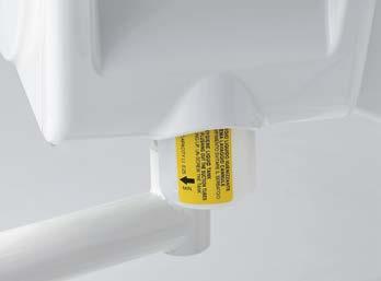Flushing* - quick flushing of the dental unit body with mains water or