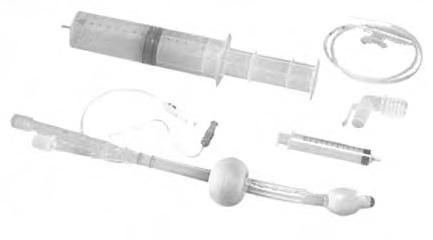Airway Superglottic Kendall Combitube Esophageal/Tracheal Double Lumen Airway for Emergency or Difficult Intubation.