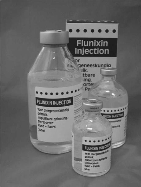 Thuốc kháng viêm không steroid - NSAID Flunixin NSAID có cấu trúc từ dẫn chất của nicotinic acid Tác động kháng viêm, giảm đau, hạ sốt Hấp thu rất nhanh (PO,
