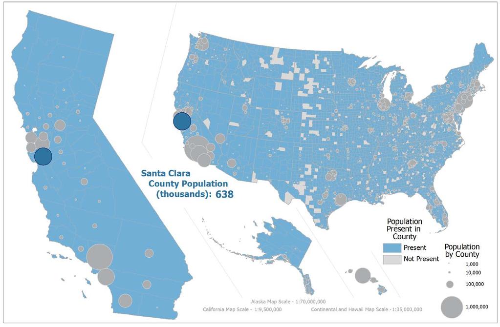 Demographics Source: Asian/Pacific Islander population distribution in the U.S. by county Source: U.