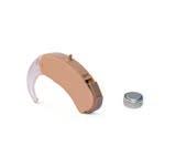 Hearing aids are electronic devices that pick up and increase sound.