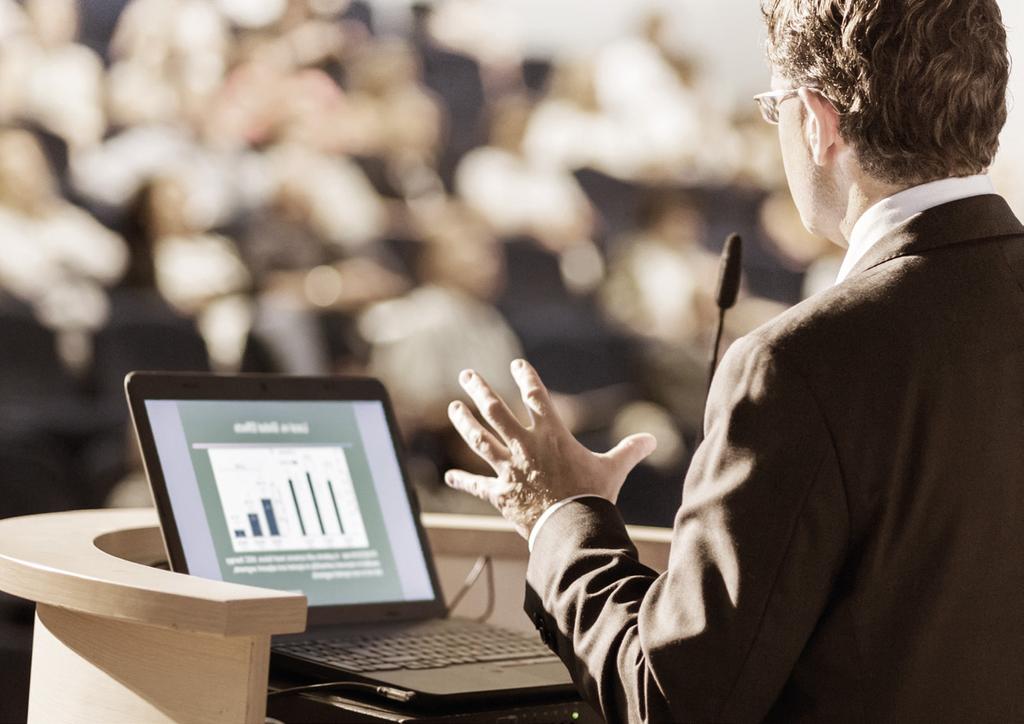 Interprefy events of any size SCALE At small and medium-sized events, such as seminars,