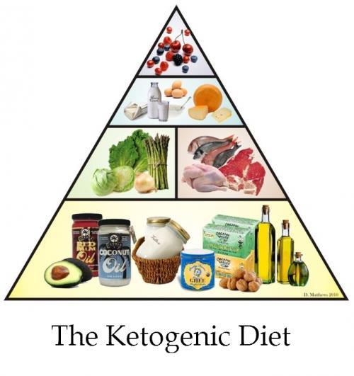Traditional ketogenic diet ~80-90% of total kjs from fat, moderate protein and 20-50gms CHO/day or 2-10% of total kjs 1 8400kJ diet (3:1)= ~190gm fat,